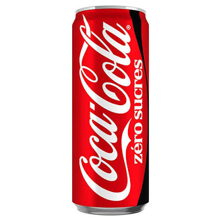 Coca zero 33cl